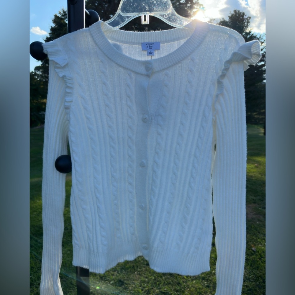 Crown & Ivy Kids Ribbed Knit Sweater